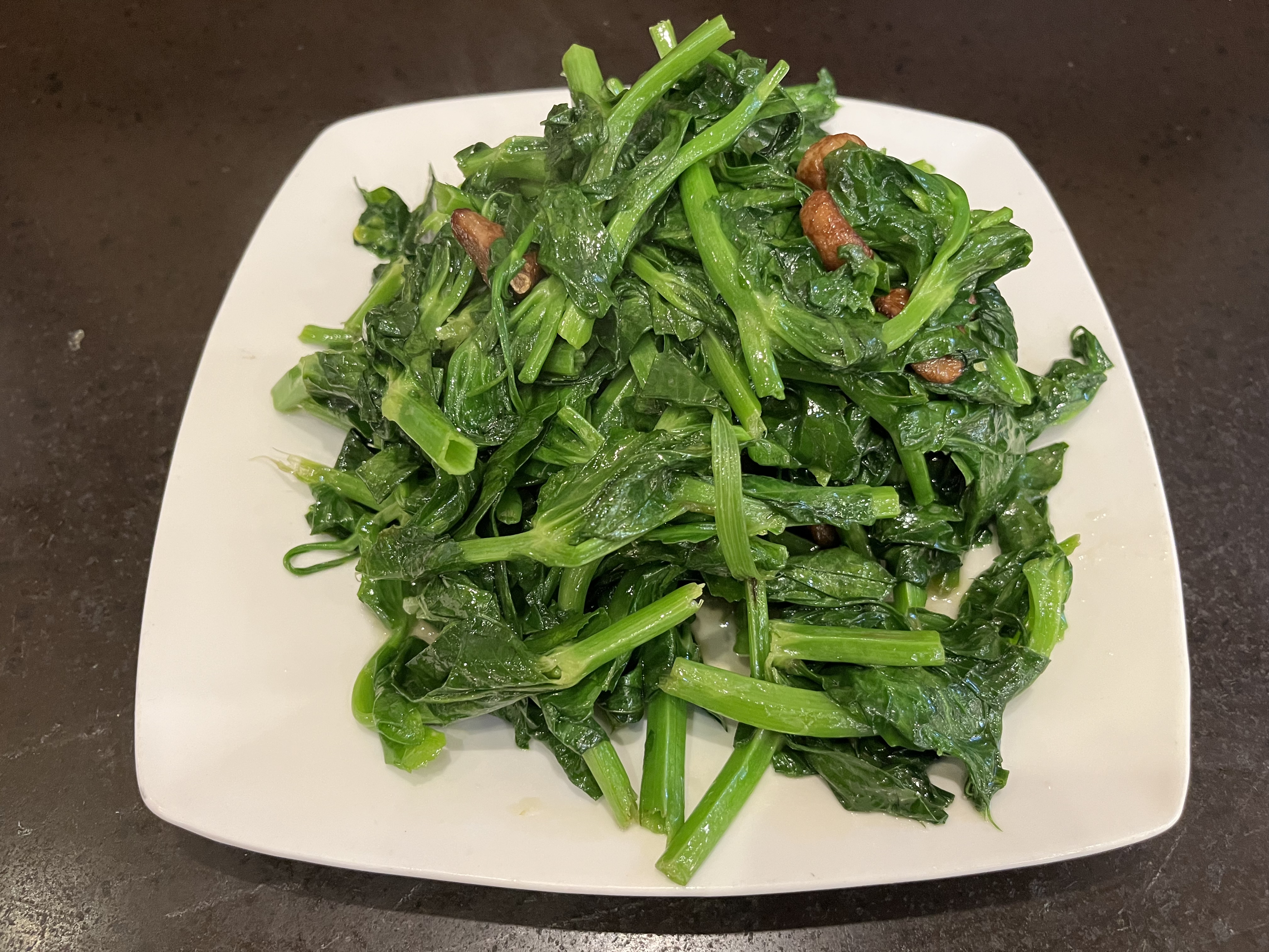 Stir‑Fried Soybean Sprouts with Garlic